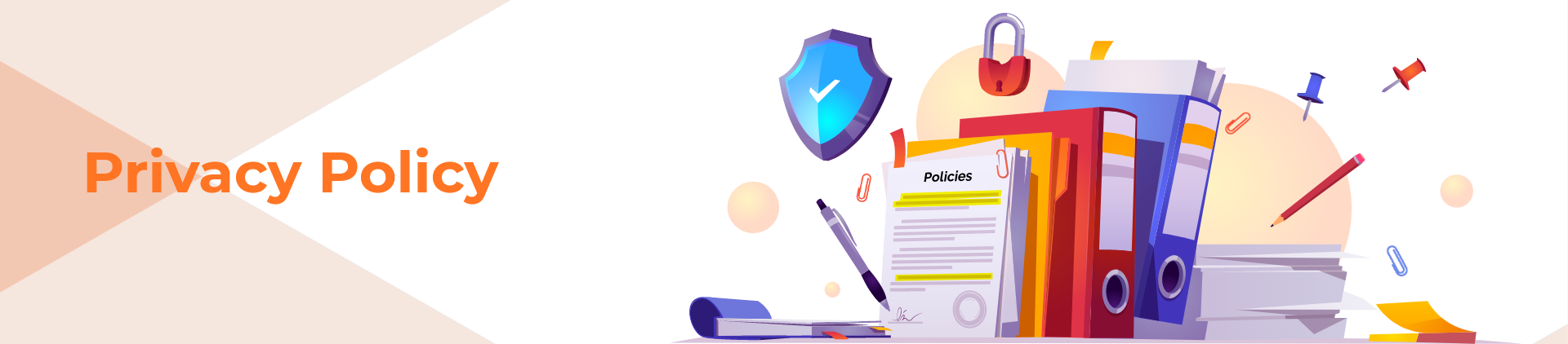 Privacy policy main banner